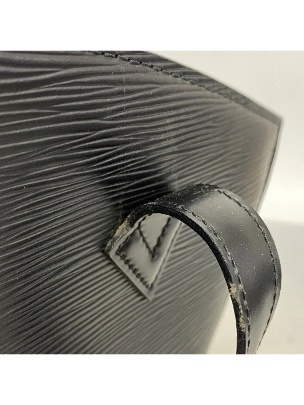 Louis Vuitton Shoulder Bag Epi Saint Jacques Poignet Long Noir